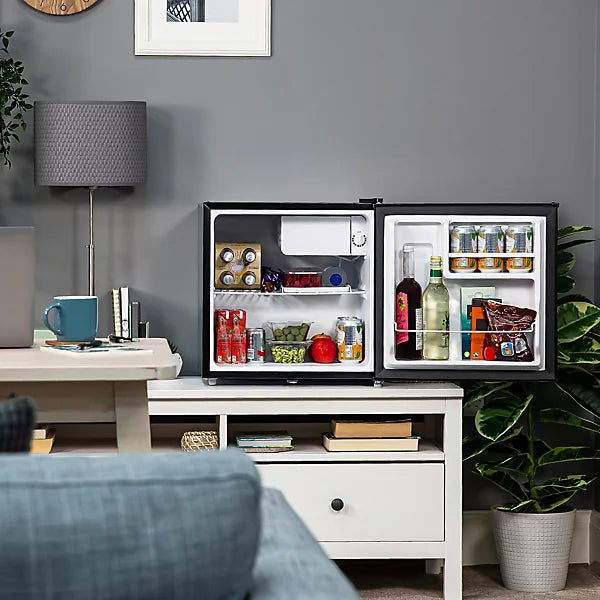 RUSSELL HOBBS - Table Top F Energy Rating Fridge WITH FREE CREPE MAKER