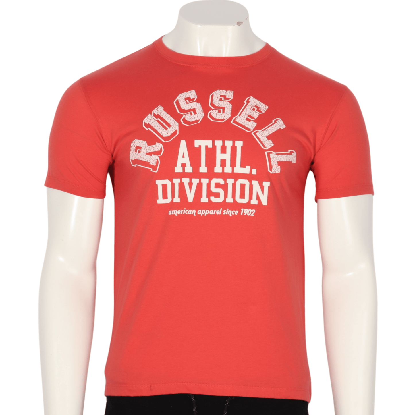 RUSSELL Mens Tops S / Orange RUSSELL - Short Sleeve T-shirt