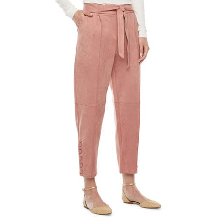 RYEGRASS Womens Bottoms M / Pink RYEGRASS - Regular Fit Ankle Pant