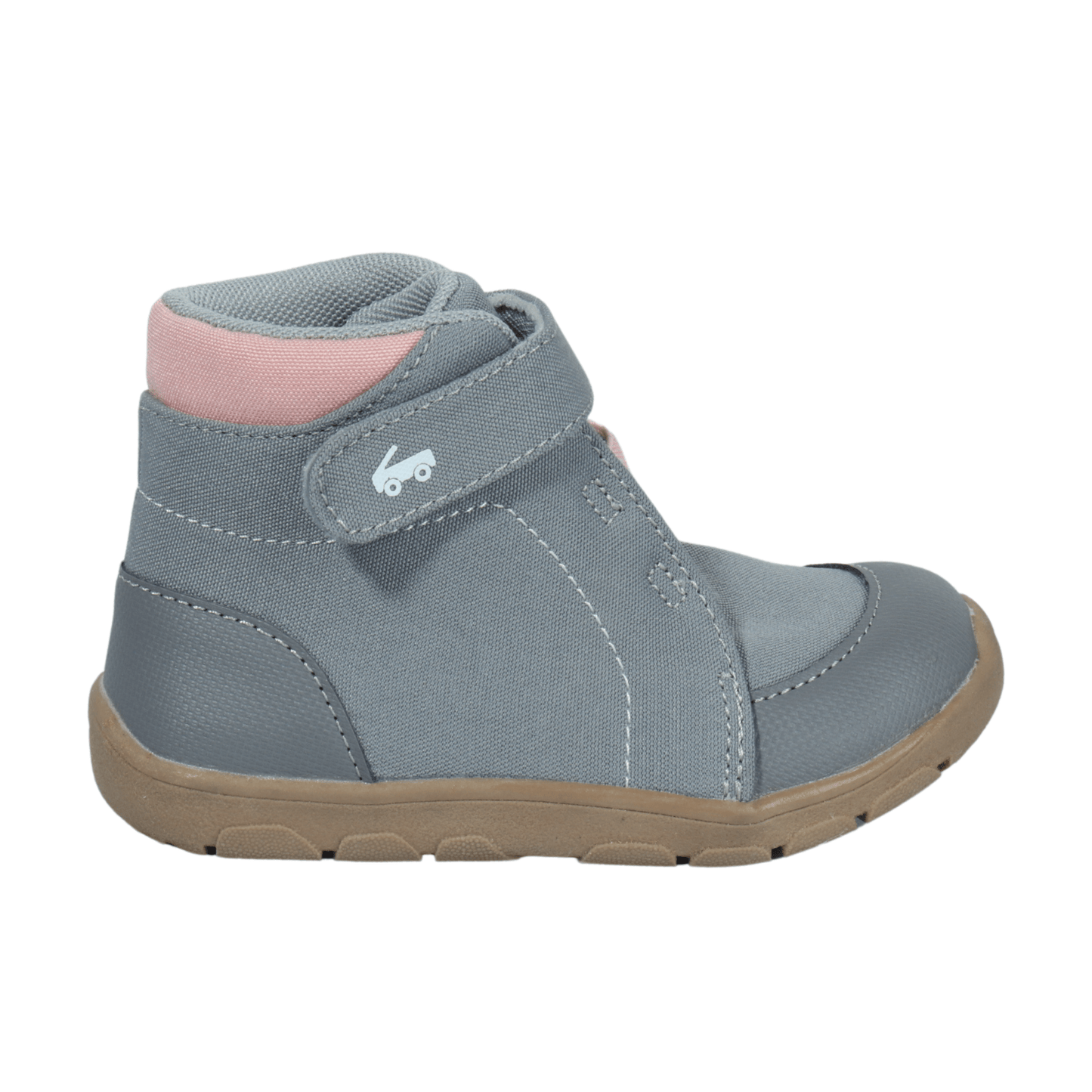 SEE KAI RUN Kids Shoes 27 / Grey SEE KAI RUN - Round toe velcro sneakers