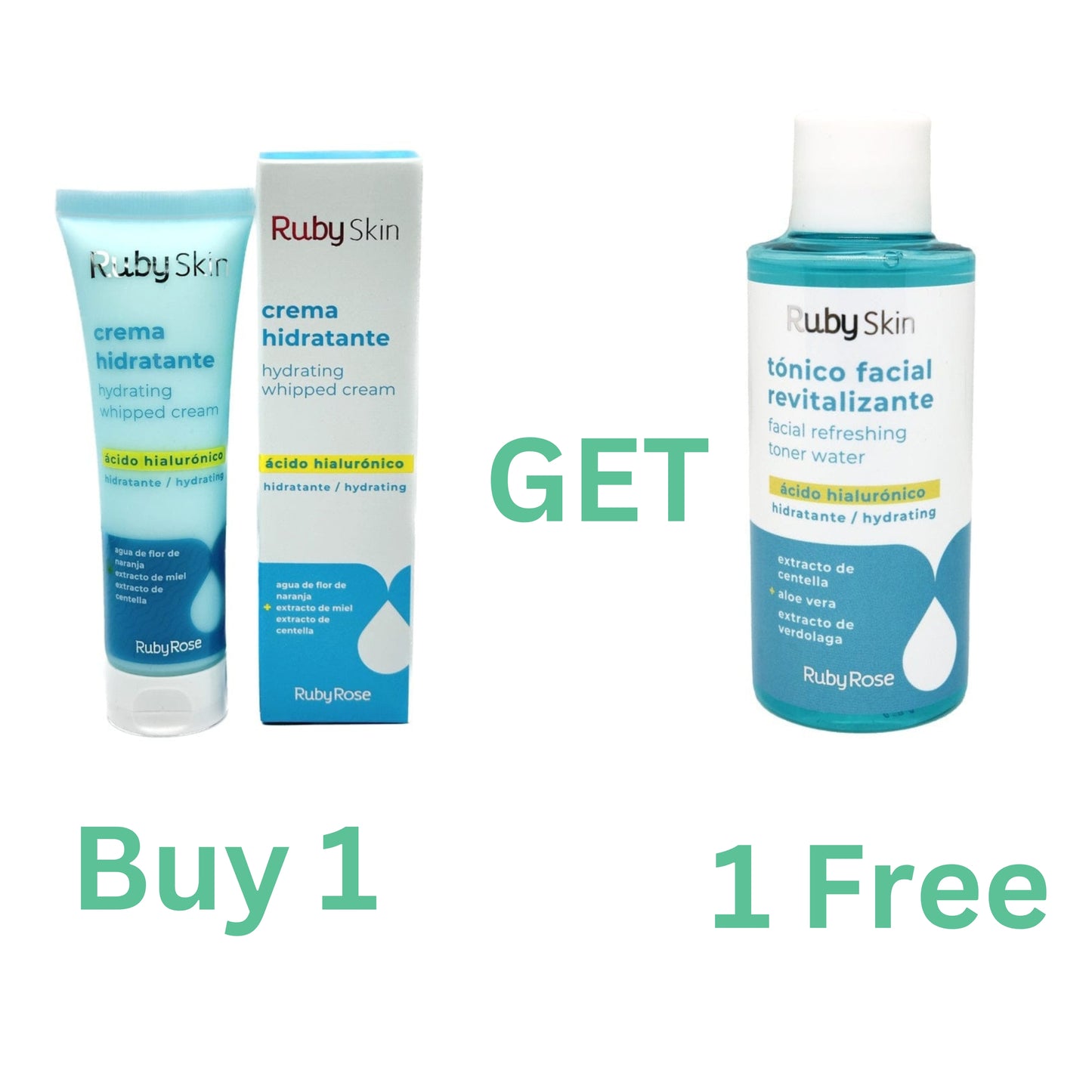 RUBY ROSE - Exfoliating Cream Mask with Hyaluronic Acid