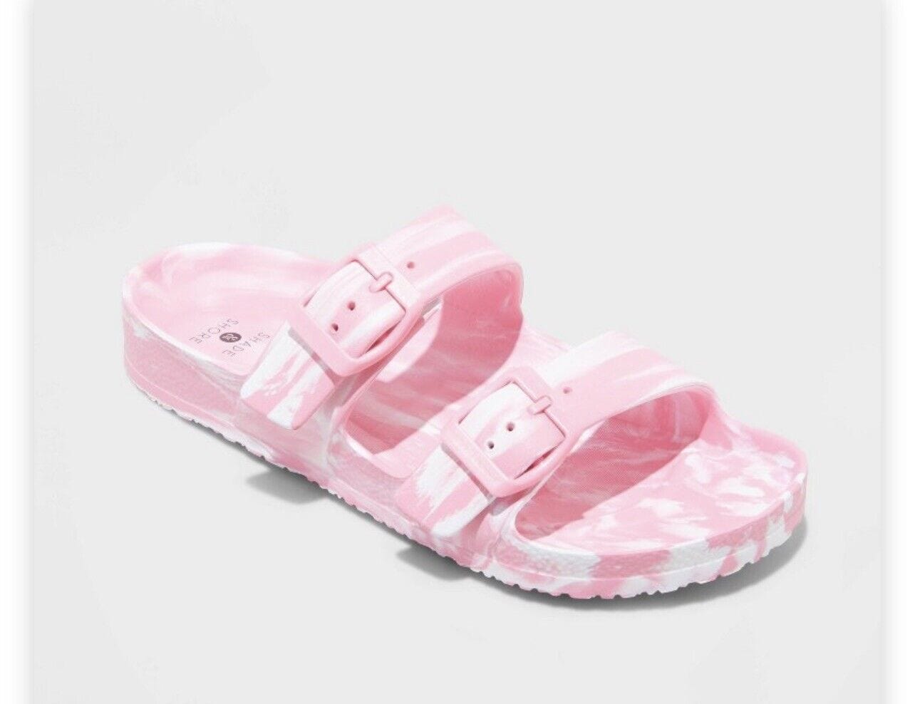 SHADE & SHORE Womens Shoes 41 / Multi-Color SHADE & SHORE - Neida EVA Two Band Slide Slippers
