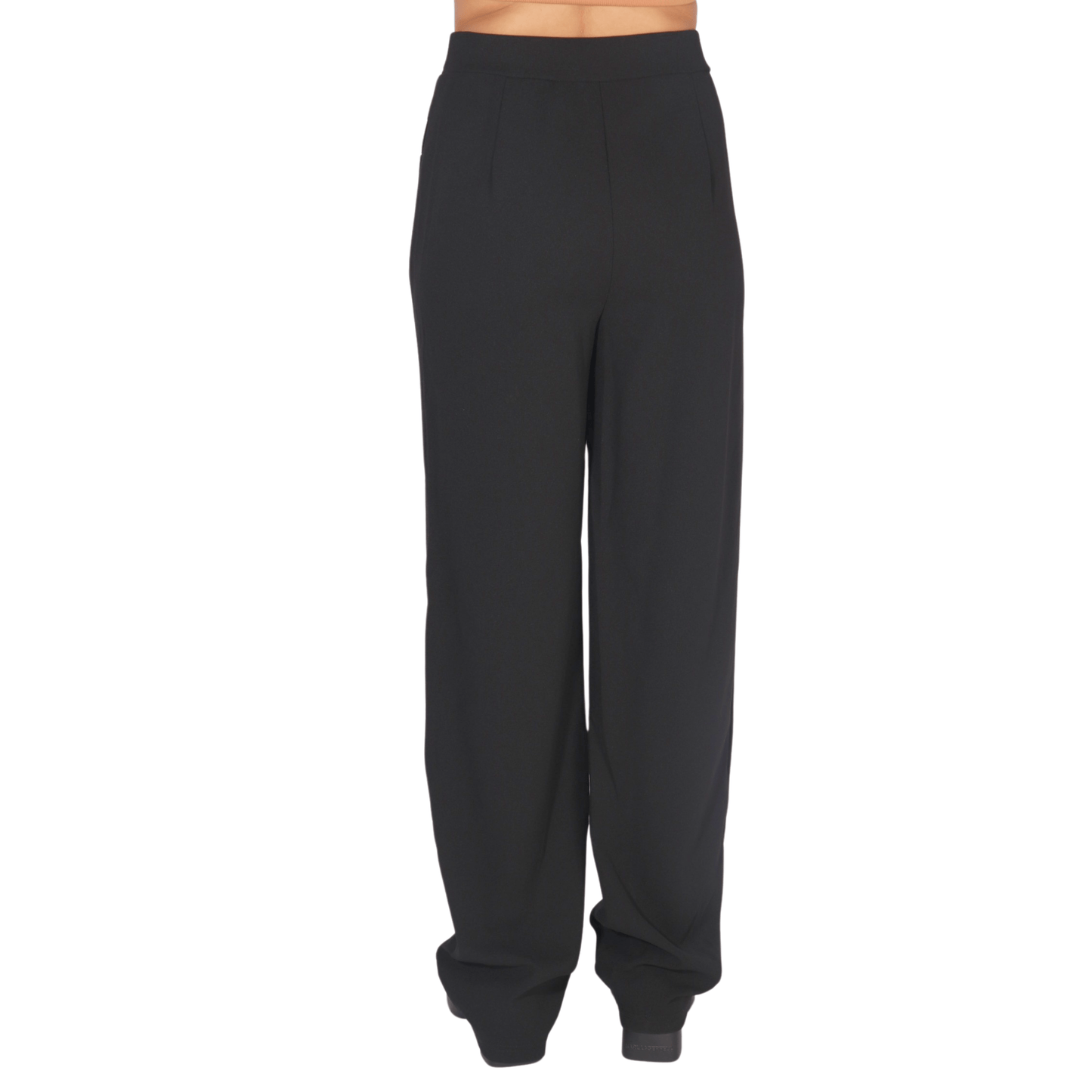 SHEIN Shein Womens Bottoms Tall M / Black / 28-29 SHEIN - Elastic Waist Casual Pant