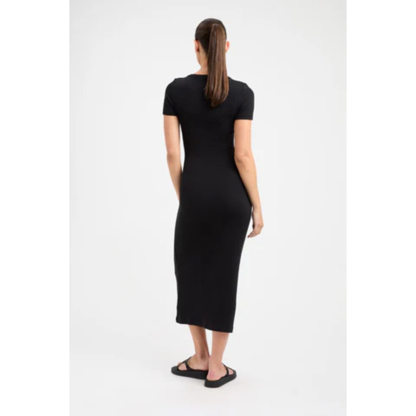 SHEIN Shein Womens Dress M / Black SHEIN - Morgan Midi Dress