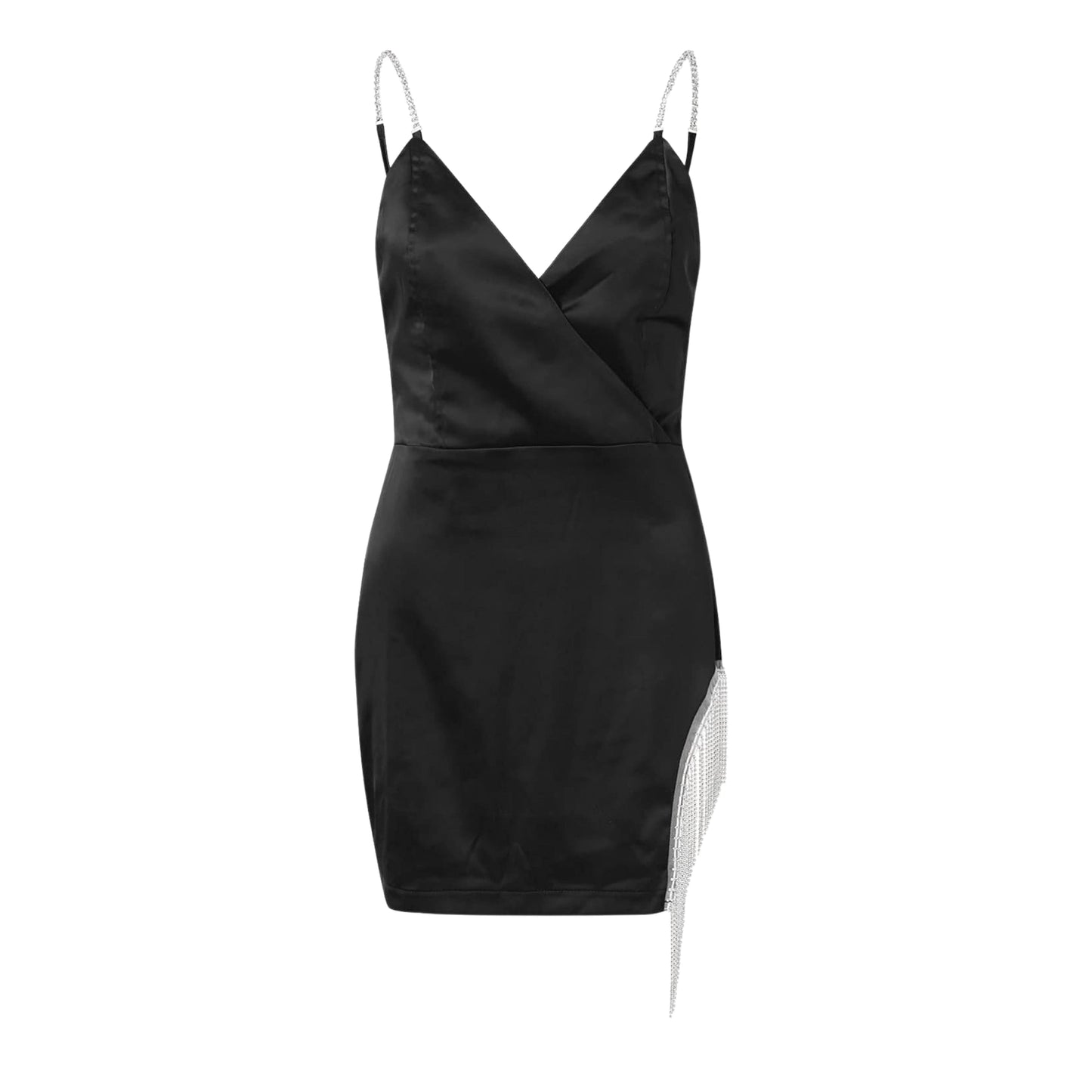 SHEIN Shein Womens Dress S / Black SHEIN - Short sparkle design dress