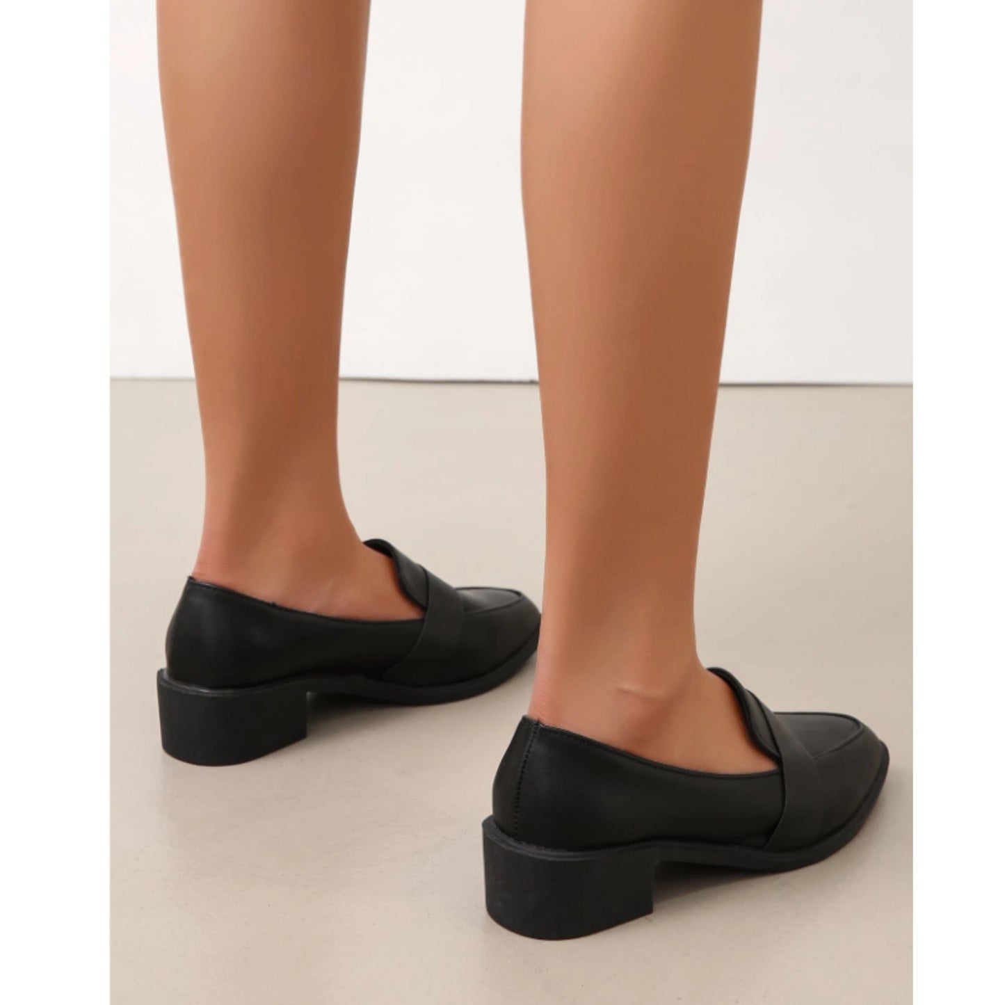 SHEIN Shein Womens Shoes 39 / Black SHEIN - Pointed Toe Loafers