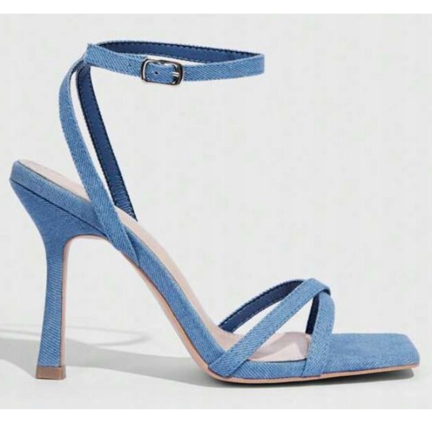 SHEIN Shein Womens Shoes 39 / Blue SHEIN - Wrap aorund Sandal