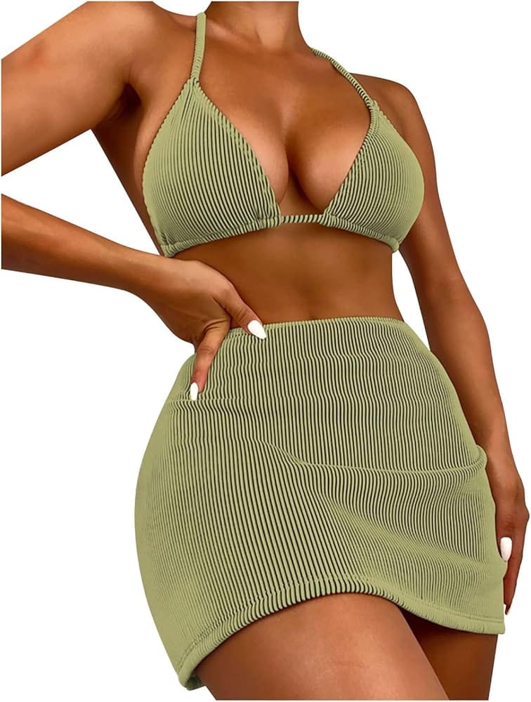 SHEIN Shein Womens Swimwear SHEIN - Swim Summer Beach 3packs