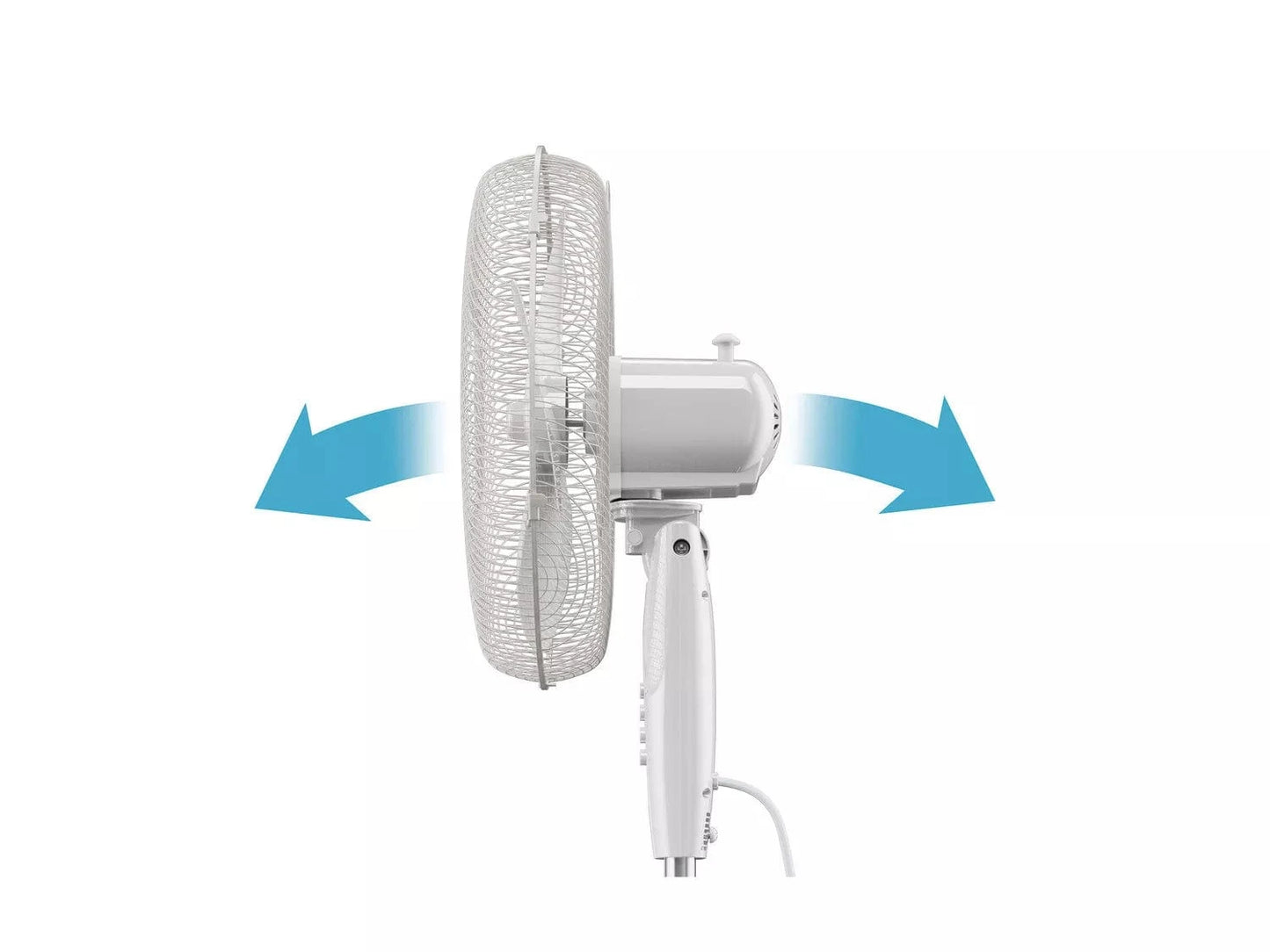 SILVER CREST Home Appliances & Accessories White SILVER CREST - Pedestal Fan