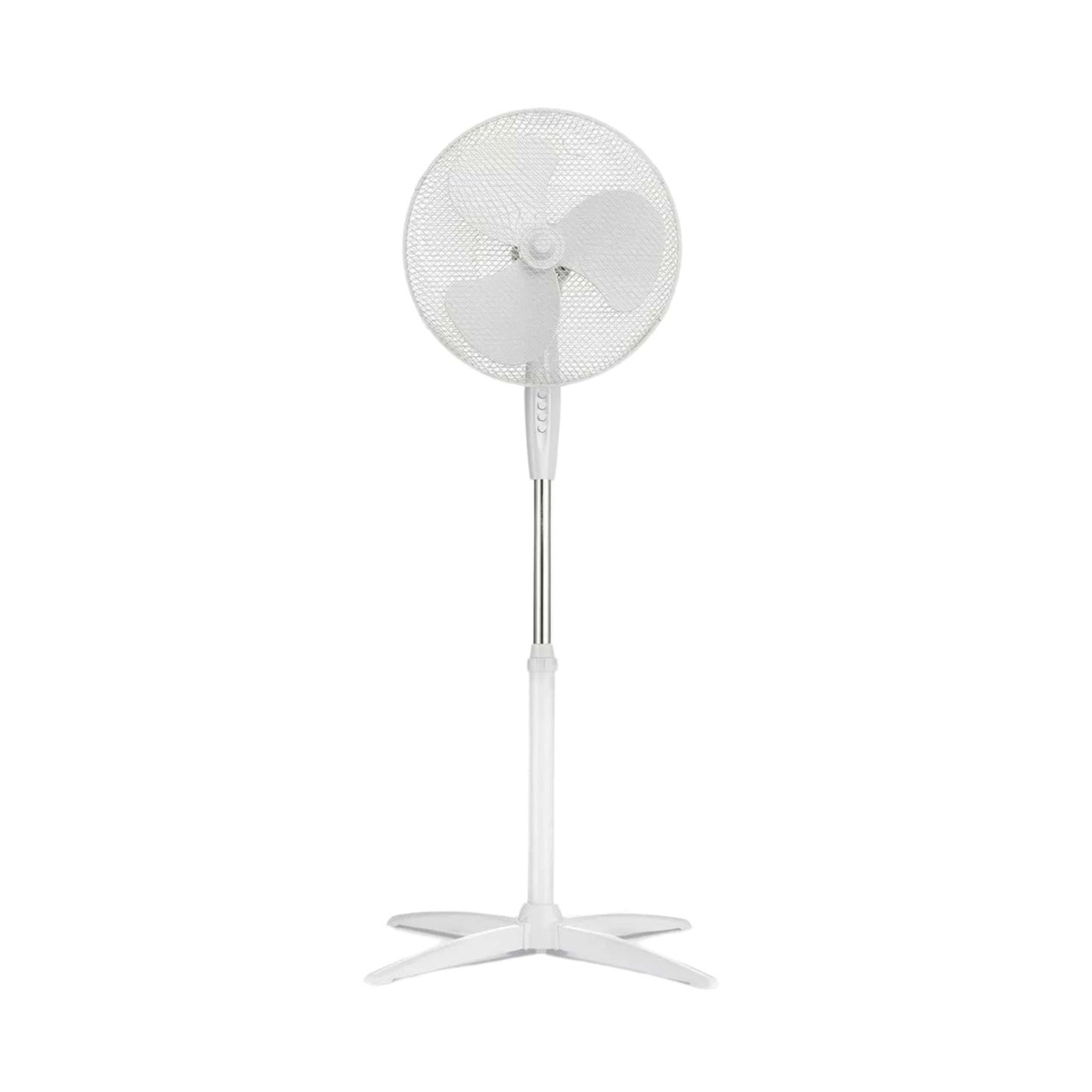 SILVER CREST Home Appliances & Accessories White SILVER CREST - Pedestal Fan