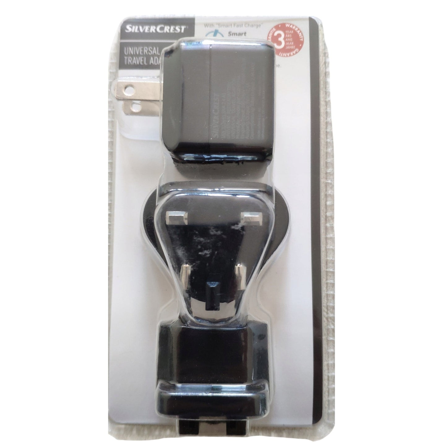 SILVERCREST Electronic Accessories Black SILVERCREST - Universal travel adaptor