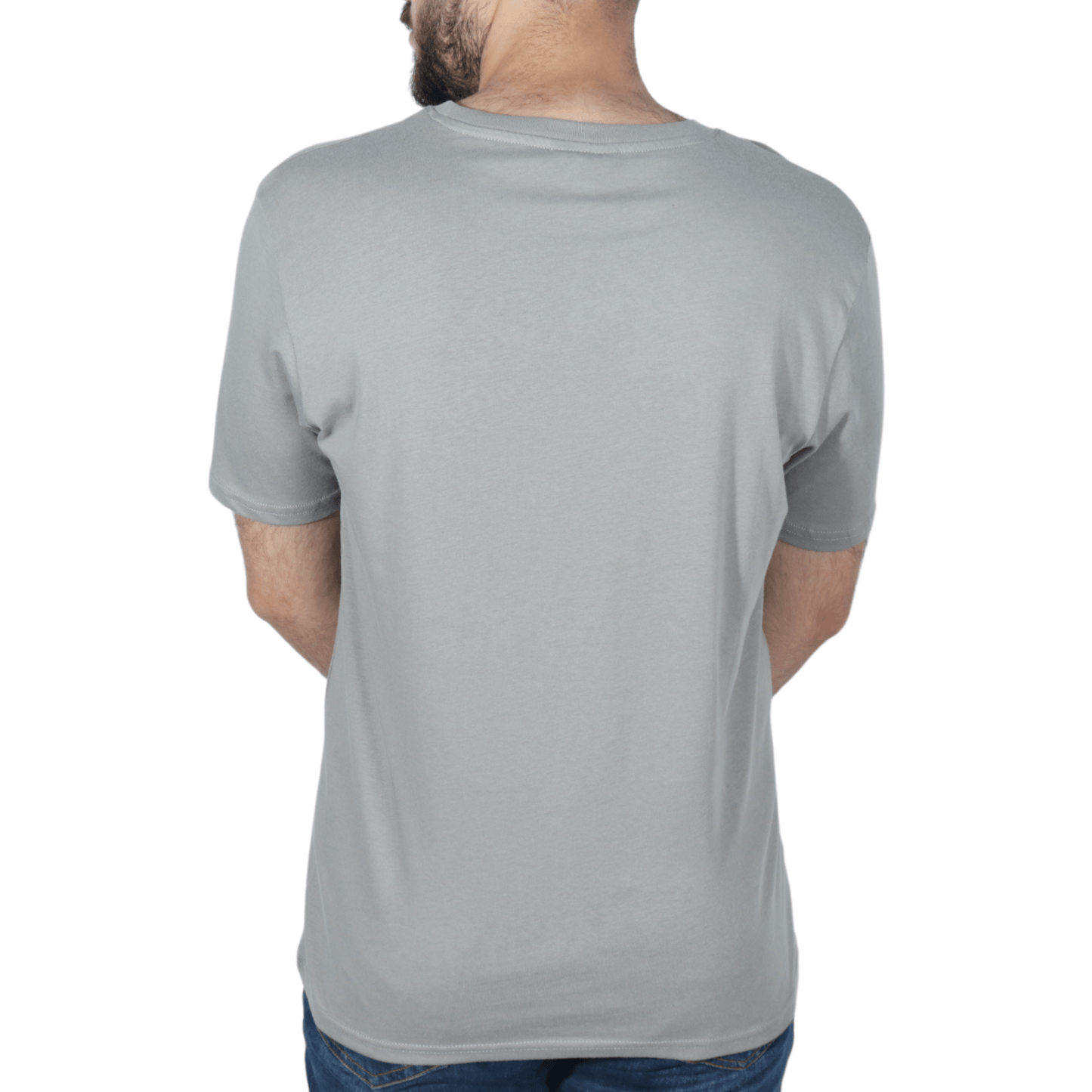 SMOG Mens Tops M / Grey SMOG - Solid Crew Neck T-Shirt