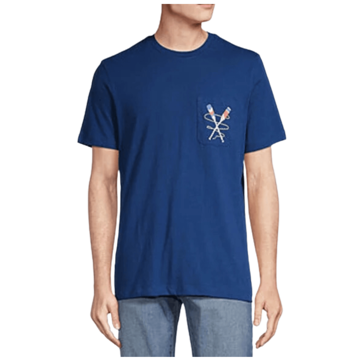 ST. JOHN'S BAY Mens Tops S / Blue ST. JOHN'S BAY - Classic Fit Graphic T-Shirt
