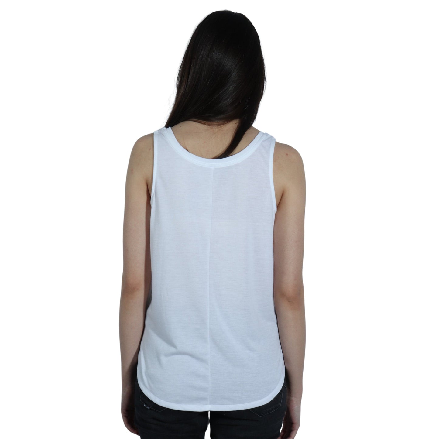ST.JOHN'S BAY Womens Tops S / White ST.JOHN'S BAY - Crew Neck Sleeveless Tank Top
