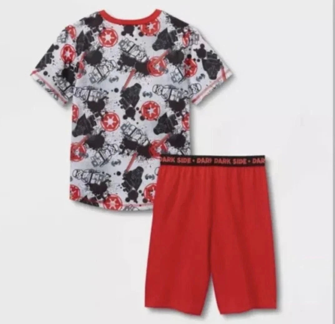STAR WARS Boys Set L / Multi-Color STAR WARS - Boys Short Sleeve Graphic Print Two Pieces Sleepwear