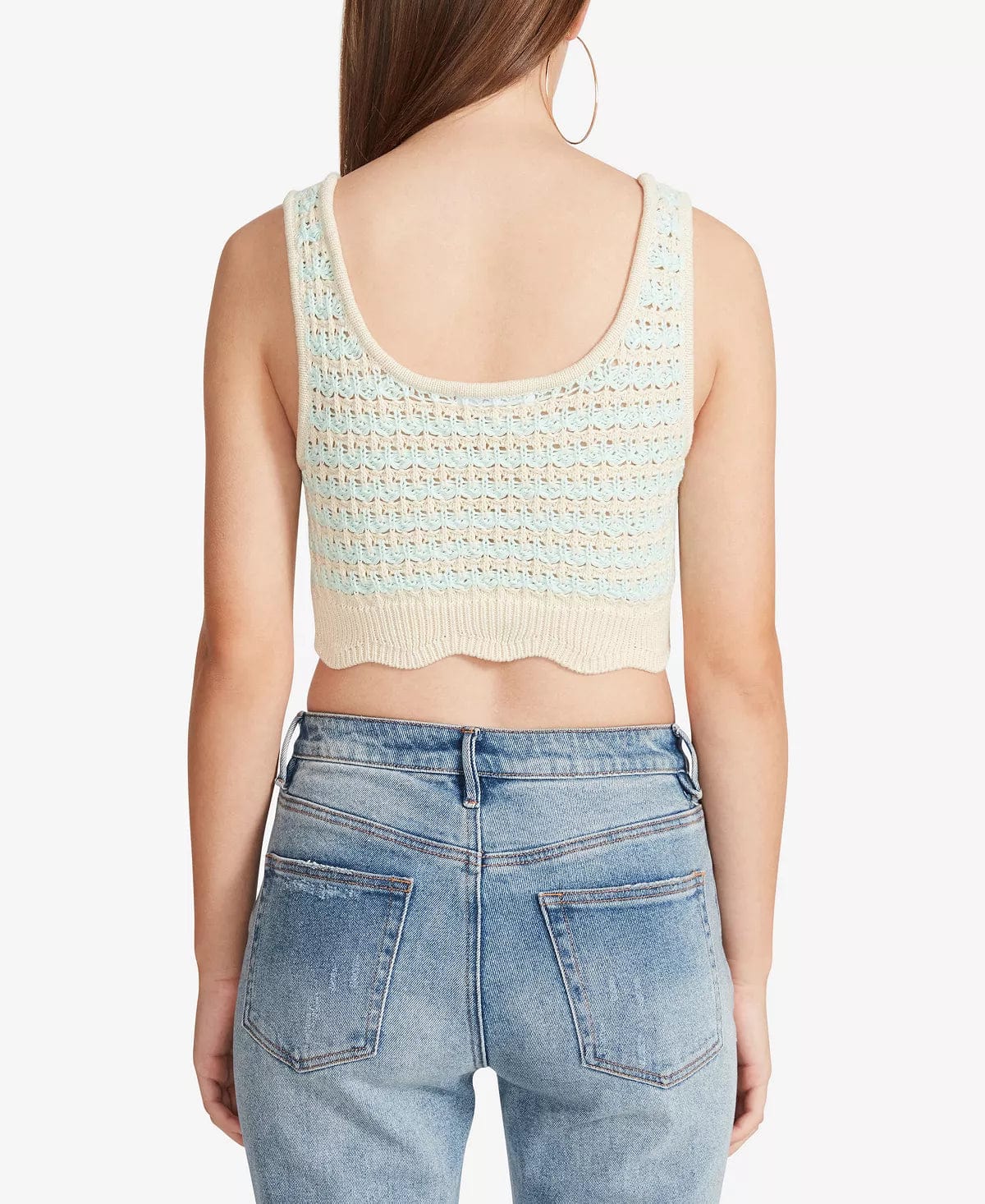 STEVE MADDEN Womens Tops XS / Multi-Color STEVE MADDEN - Crochet Bra Top