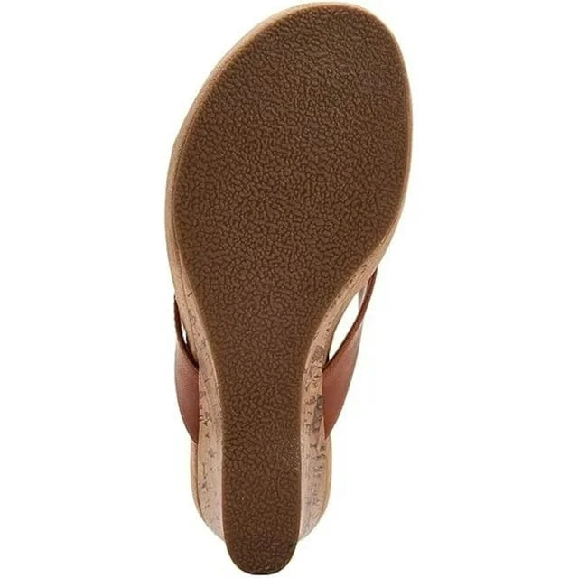 STYLE & CO. Womens Shoes 43 / Brown STYLE & CO. - Medium Open Toe Wedge