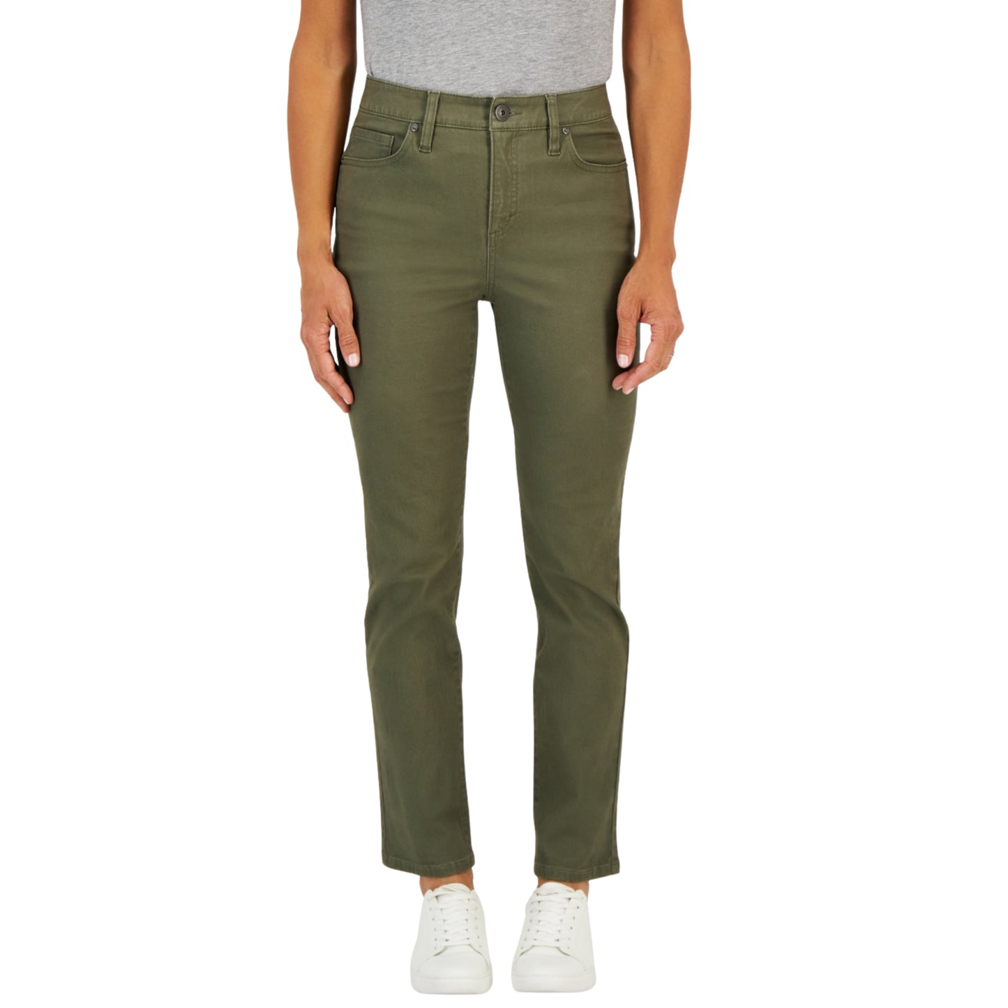 STYLE & CO. - Solid straight leg denim pants