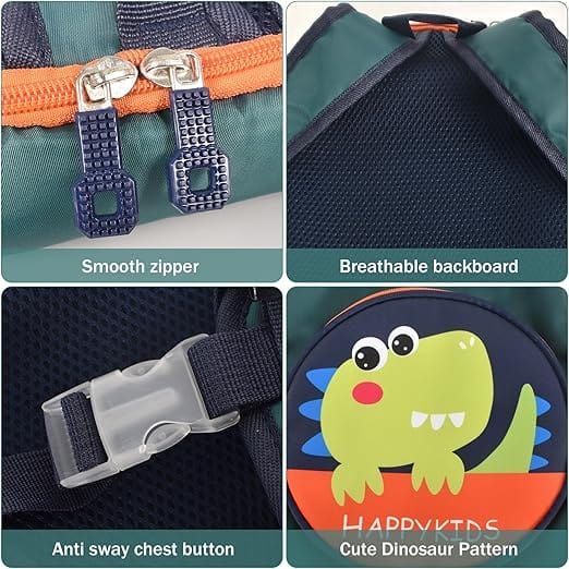 T-UTBO School Bags Multi-Color T-UTBO - Cartoon School Bag For Kids