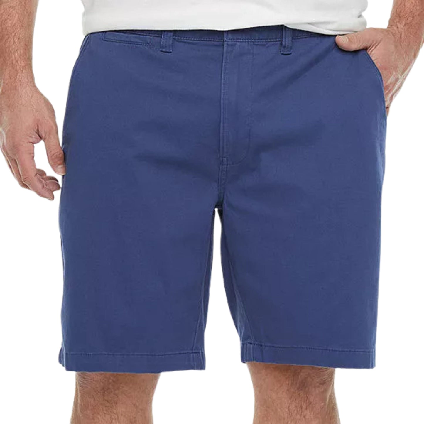 THE FOUNDRY Mens Bottoms XXXXL / Blue / 54 THE FOUNDRY - Chino Shorts Potomac