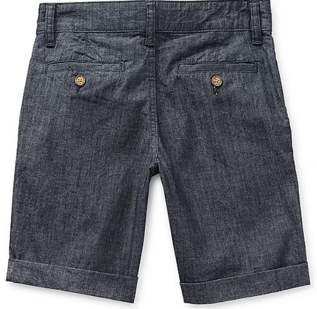 THEREABOUTS Boys Bottoms XL / Grey THEREABOUTS - Adjustable Waist Chino Short