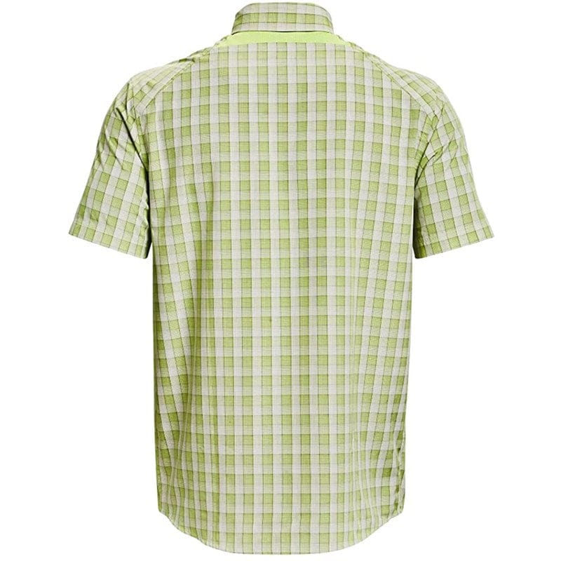 UNDER ARMOUR Mens Tops UNDER ARMOUR - Plaid Performance Button-Down Shirt