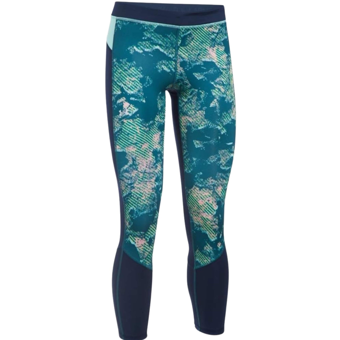 UNDER ARMOUR Womens sports XS / Multi-Color UNDER ARMOUR - HeatGear Reversible Leggings
