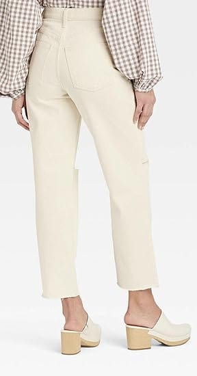 UNIVERSAL THREAD Womens Bottoms UNIVERSAL THREAD - Super-High Rise Vintage Straight Jeans