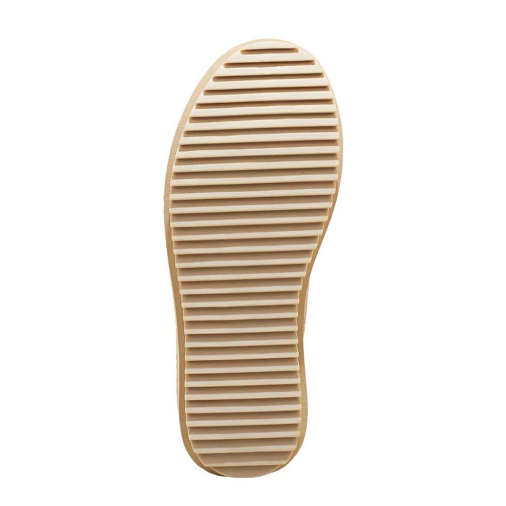 UNIVERSAL THREAD Womens Shoes 37.5 / Beige UNIVERSAL THREAD - Winter Combat Boots Suede Wedge Heels