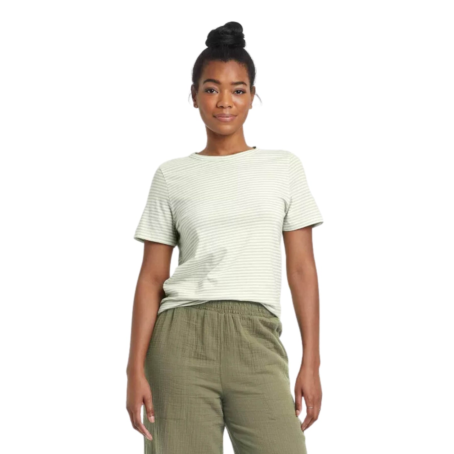 UNIVERSAL THREAD Womens Tops XS / Multi-Color UNIVERSAL THREAD - Cotton stripped t-shirt