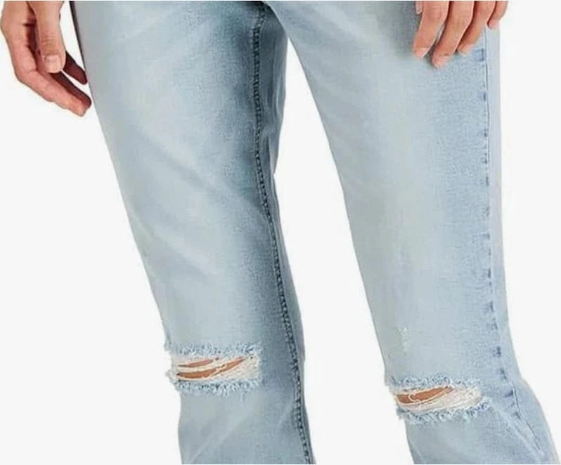 VANILLA STAR Womens Bottoms VANILLA STAR - Ripped Raw-Hem Jeans