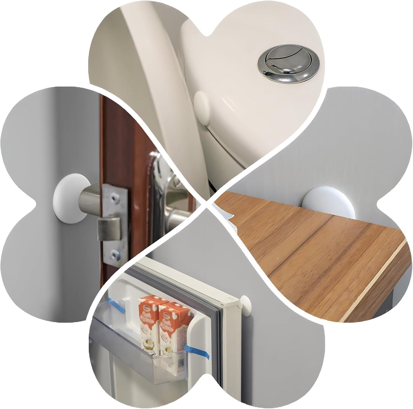 WORKZONE Home Decoration & Accessories WORKZONE - Wall Protectors from Door Knobs