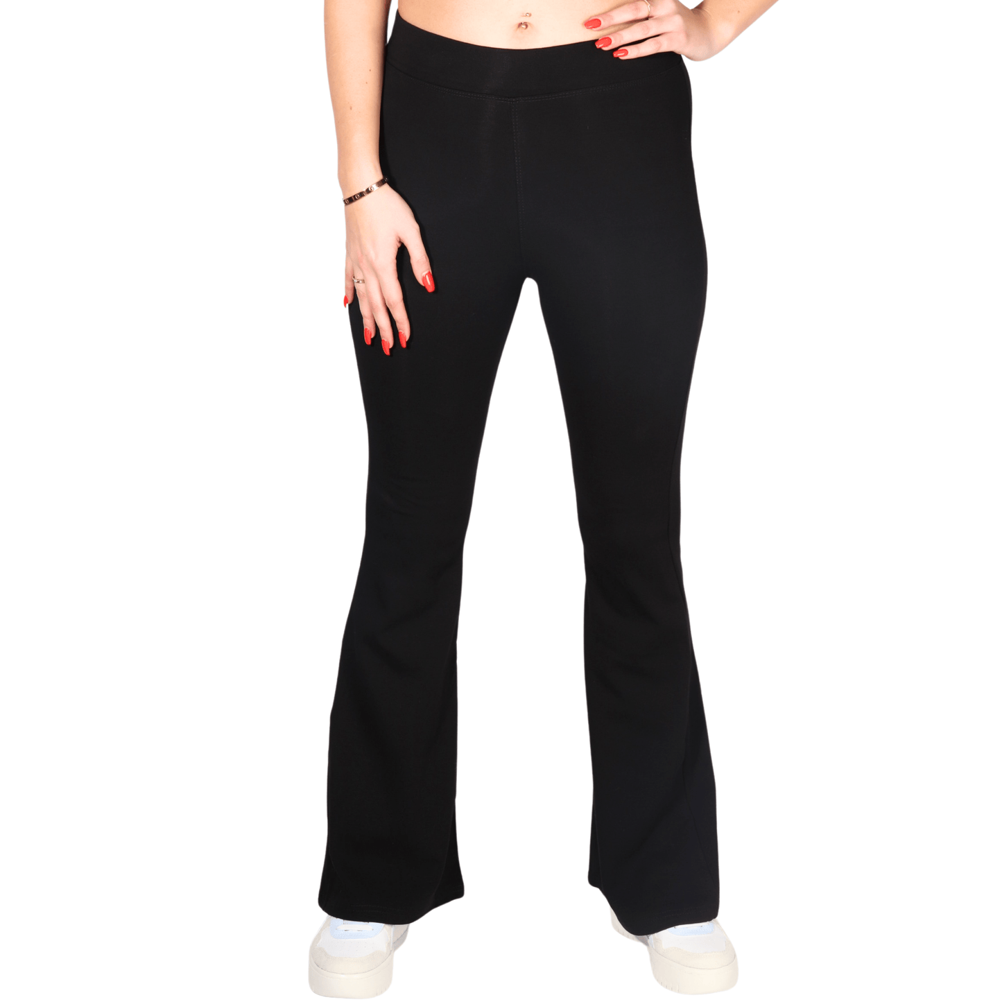 WOTTO Womens Bottoms WOTTO - Bell-bottom Leggings