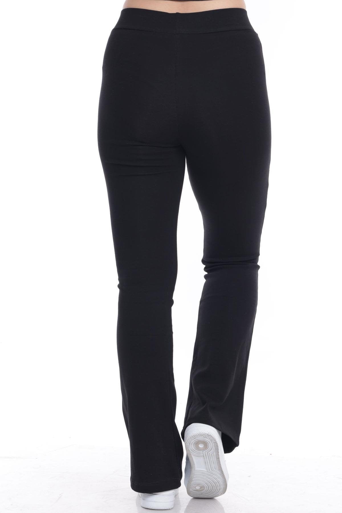 WOTTO Womens Bottoms WOTTO - Bell-bottom Leggings