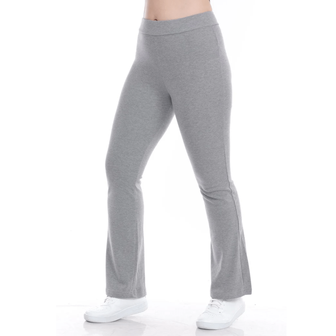 WOTTO Womens Bottoms S / Grey WOTTO - Bell-bottom Leggings
