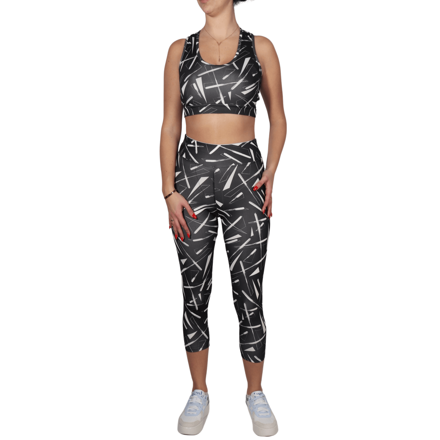 WOTTO Womens sports WOTTO - Sharp printed sports set