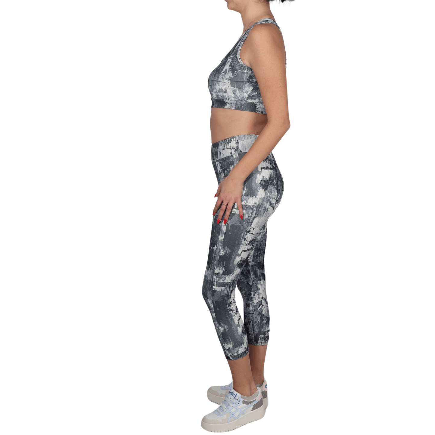 WOTTO Womens sports L / Multi-Color WOTTO - Two set Digital printed sports Set
