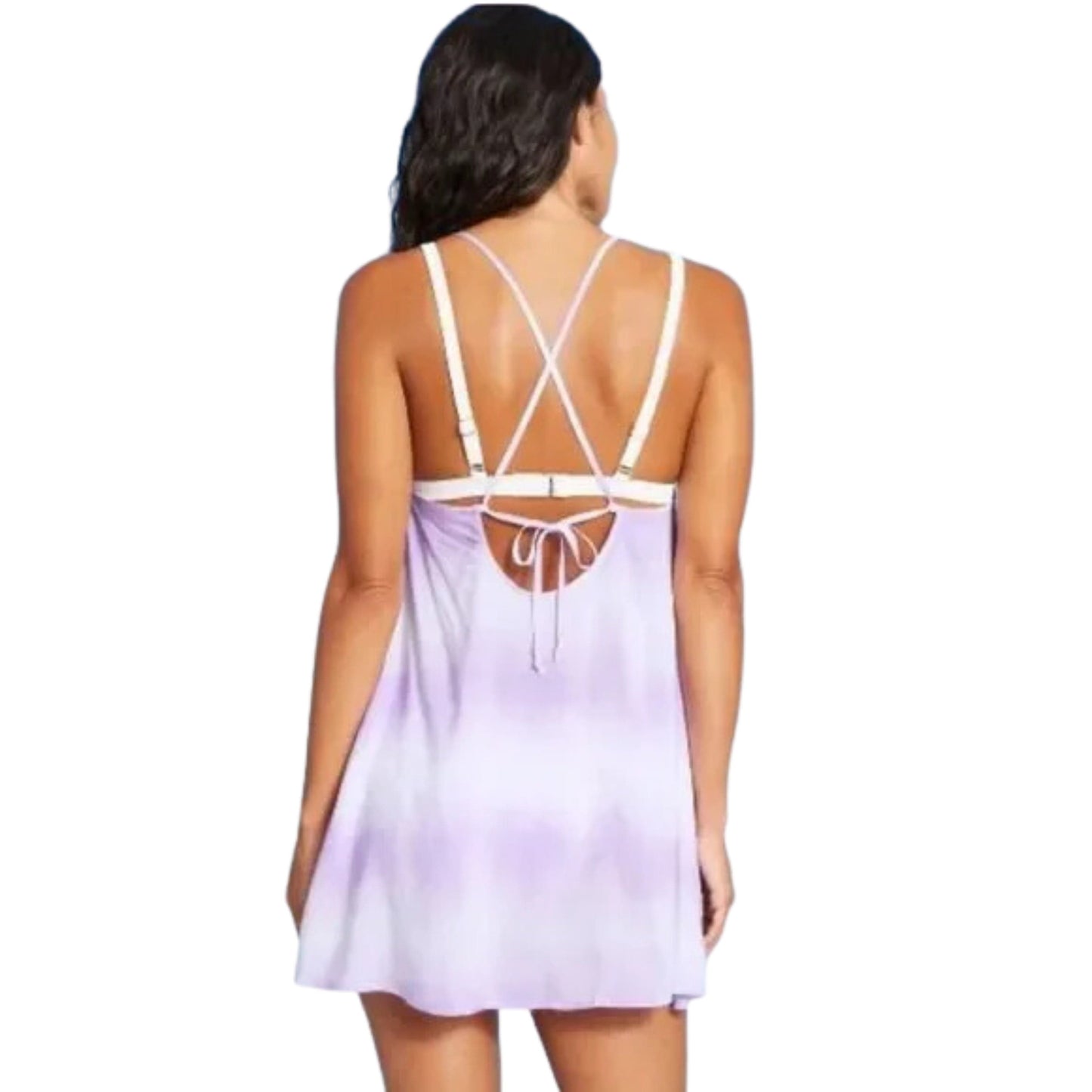 XHILARATION Womens Dress XHILARATION - Cover Up Tie Dye short dress