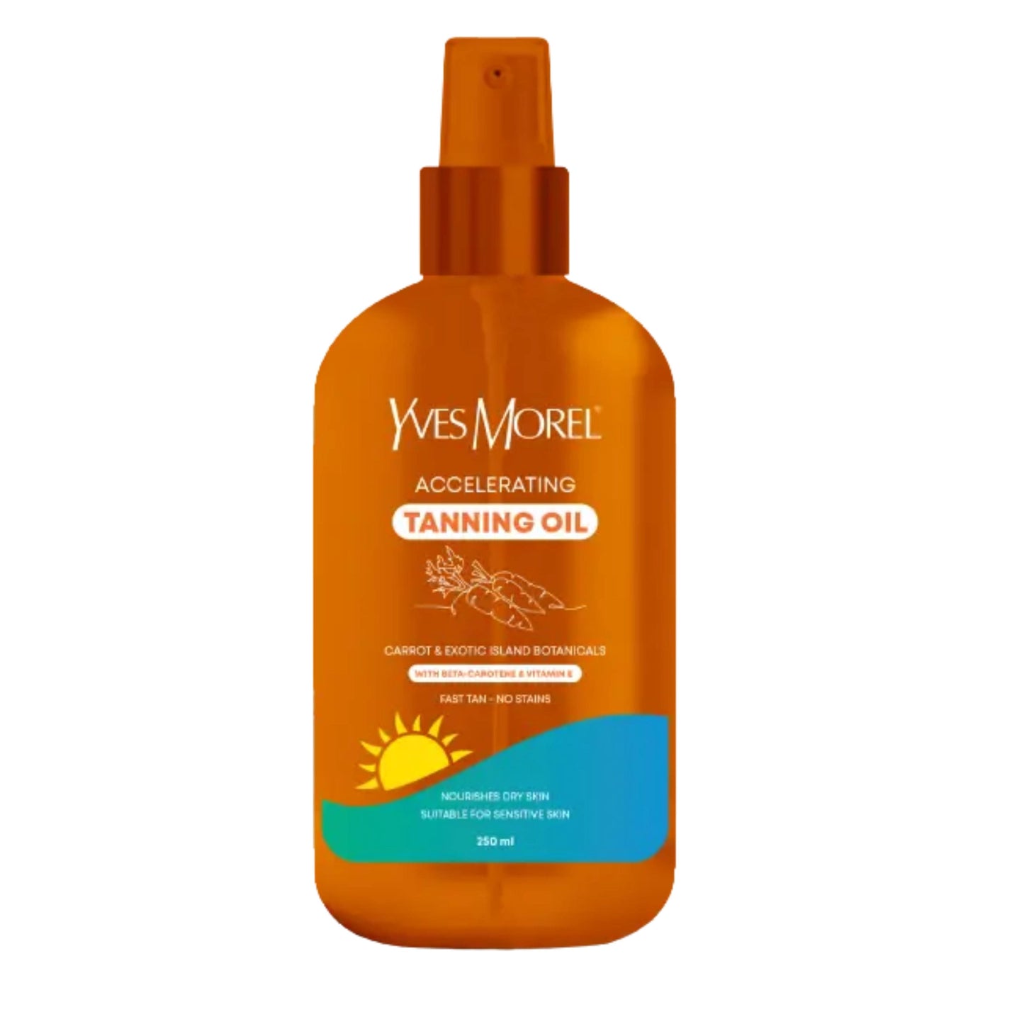 YVES MOREL Skin Care YVES MOREL - Accelerating Tanning Oil – Carrot and Exotic Island Botanicals