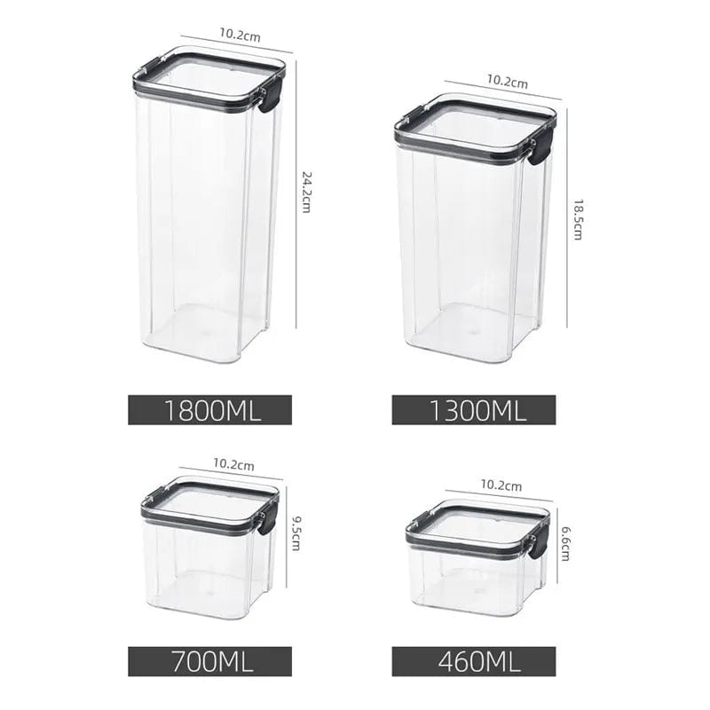 BRANDS & BEYOND Kitchenware Airtight Food Storage 6 Pieces