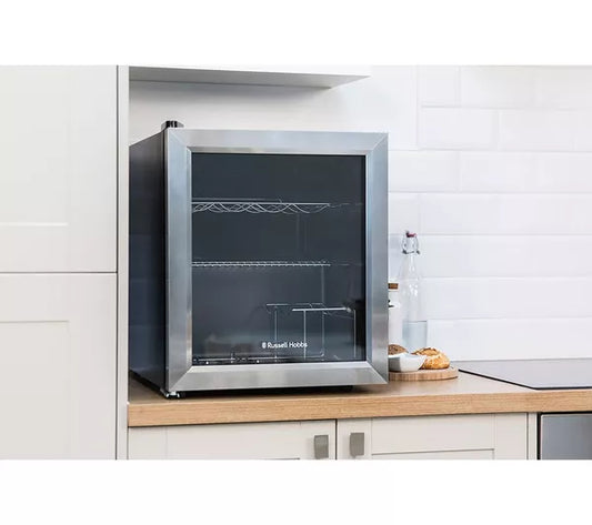 RUSSELL HOBBS - Table Top Wine/Drinks Cooler With Free Crepe Maker