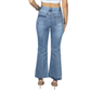SHEIN - Ripped Flare Leg Jeans