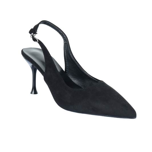 SHEIN - Pointed Toe Suede leather Heel