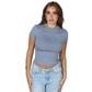 SHEIN - Short Sleeve Crop Top