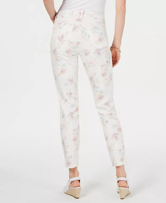 STYLE & CO - Floral-Print Skinny Jeans