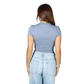 SHEIN - Short Sleeve Crop Top