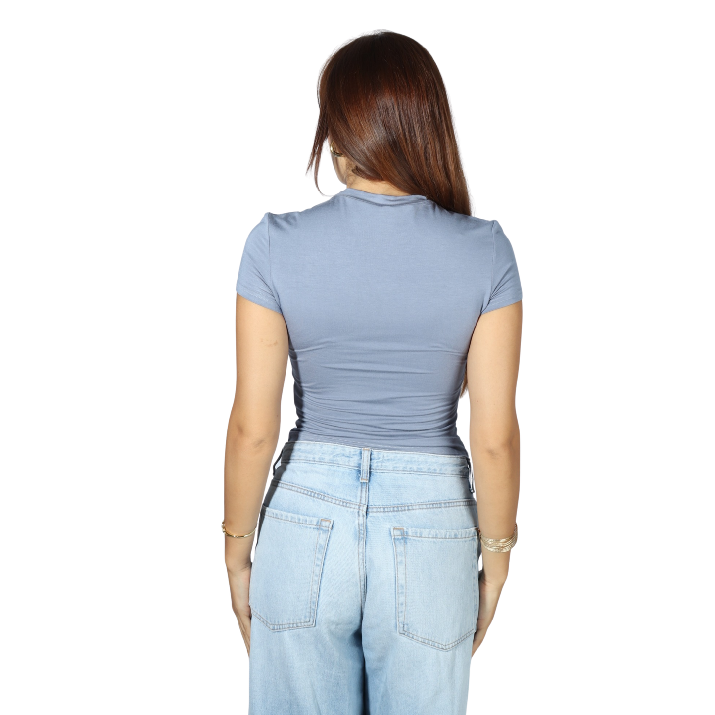 SHEIN - Short Sleeve Crop Top