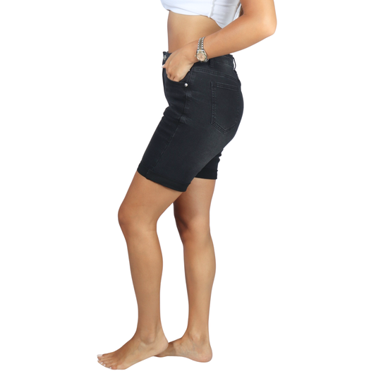 SHEIN - Raw Hem Short