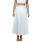 SHEIN - Solid Color Skirt