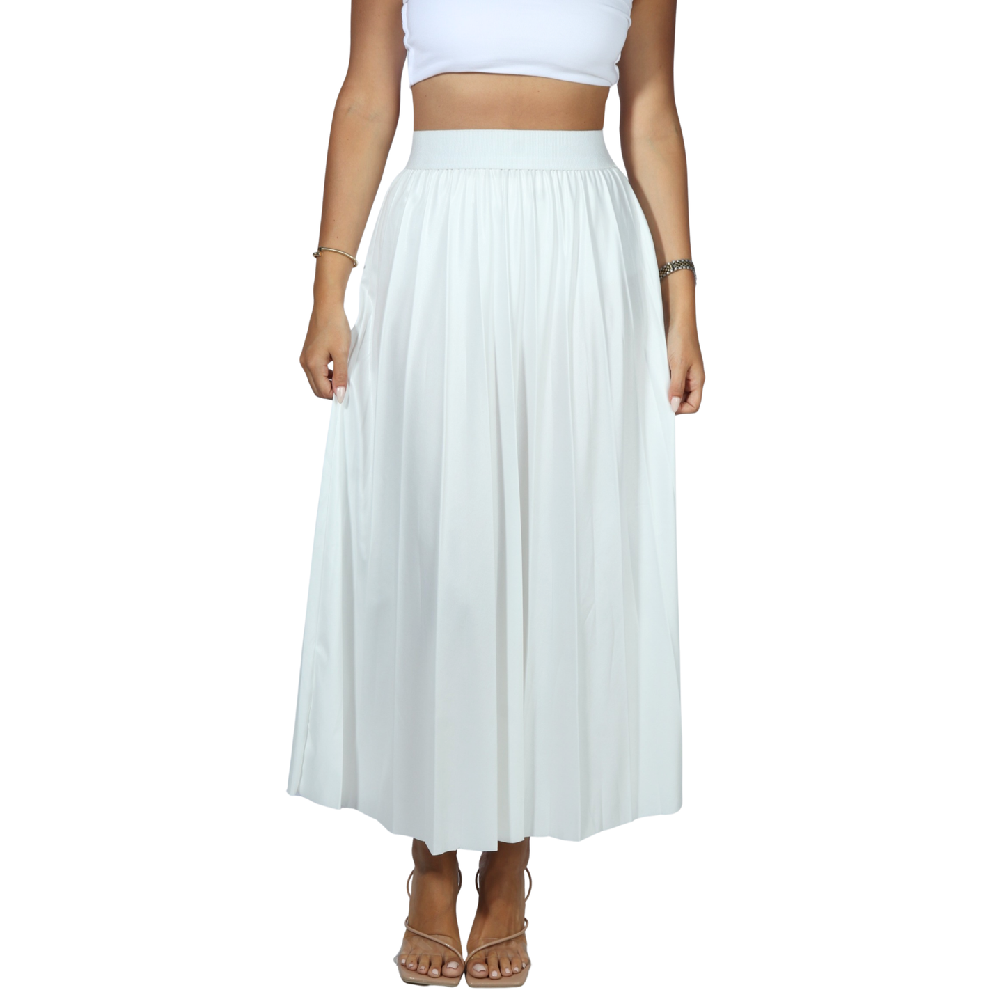 SHEIN - Solid Color Skirt